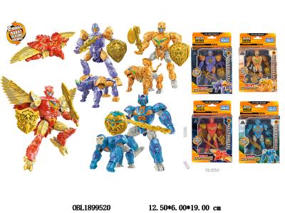变形动物机甲 4款混装_OBL1899520