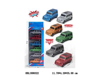 6只装回力警车套装 6色混装_OBL1900322