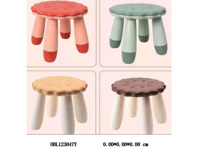 饼干凳 4色混装 28*25*26cm_OBL123047Y