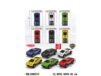 回力警车套装 6色混装_OBL1900373