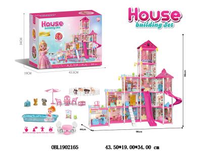 别墅套装 带灯光_OBL1902165