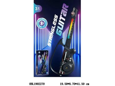 黑色蓝牙版多功能吉他 18650锂电池包电_OBL1902270