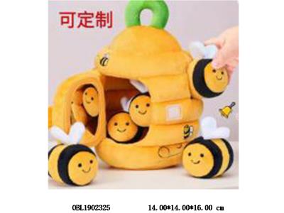 布绒蜜蜂屋套装_OBL1902325