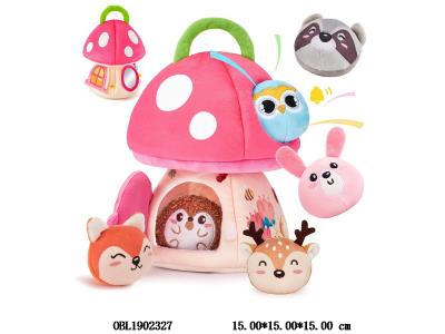 布绒蘑菇屋套装_OBL1902327