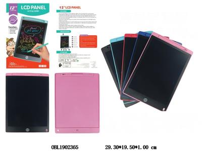 液晶手写板 1*CR2025包电  5款混装_OBL1902365