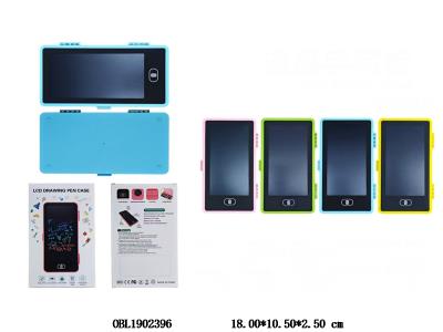 文具盒液晶手写板 1*CR2025包电 多色混装_OBL1902396