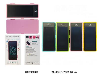 文具盒液晶手写板 1*CR2025包电 多色混装_OBL1902398