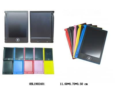 液晶手写板 1*CR2025包电 多色混装_OBL1902401