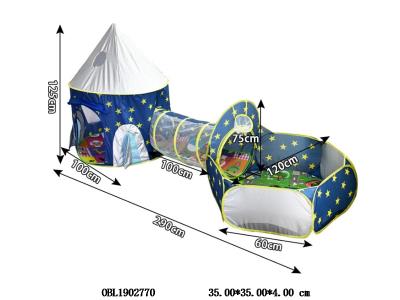 蓝色城堡帐篷_OBL1902770