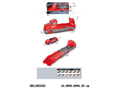 弹射轨道折叠车 配1只回力车仔 车仔12款混装_OBL1903302