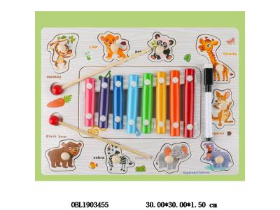 多功能敲琴手抓板 海洋生物款_OBL1903455