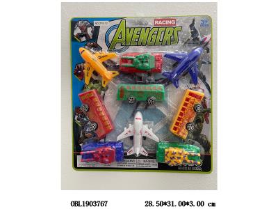 9只装 滑行飞机/巴士/坦克各3只_OBL1903767