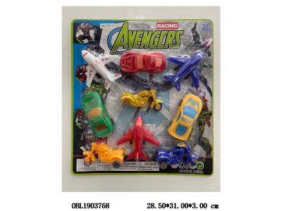 9只装 滑行飞机/车/摩托各3只_OBL1903768