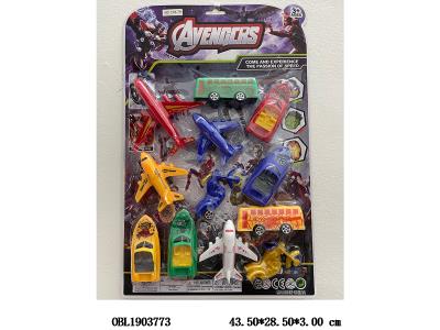 12只装 滑行飞机/船艇各4只/巴士/摩托各2只_OBL1903773