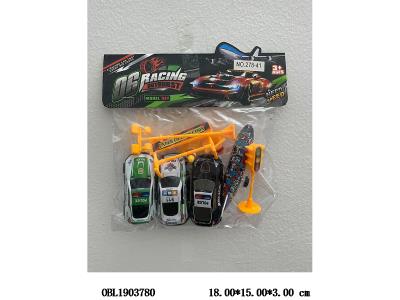 4只装合金回力车/飞机_OBL1903780