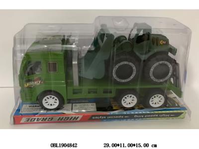 惯性军事拖头车 载滑行推土车_OBL1904842