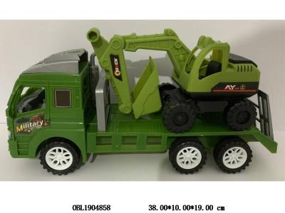 惯性军事拖头车 载滑行挖掘机_OBL1904858