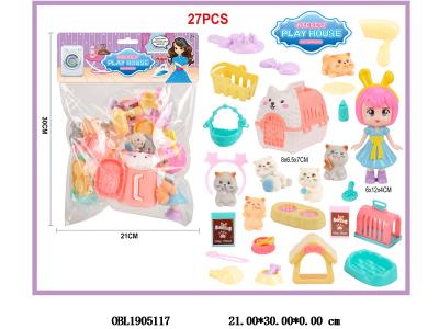 宠物套装 配公仔_OBL1905117