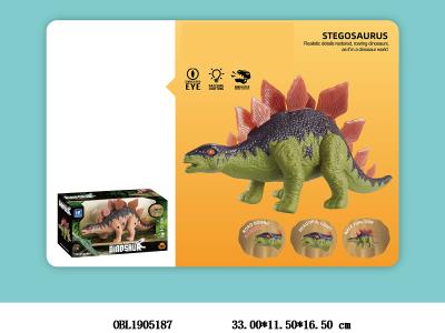 电动剑龙 带灯光声音 2*AA不包电 2色混装_OBL1905187