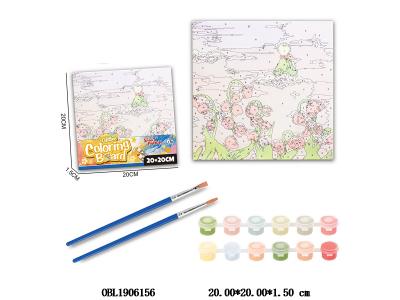 DIY涂鸦数字油画套装 风景 加热缩膜_OBL1906156