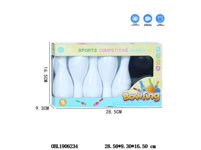 白色保龄球套装 12PCS_OBL1906234