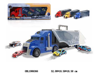 滑行美式卡车货柜收纳车载6只回力车_OBL1906366