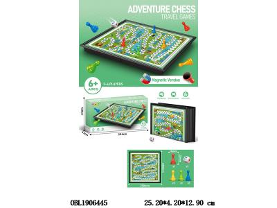 闯关冒险棋 折叠棋盘有带磁_OBL1906445