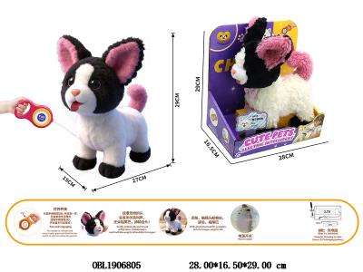 电动线控毛绒宠物 配USB线 3.7v锂电池包电_OBL1906805