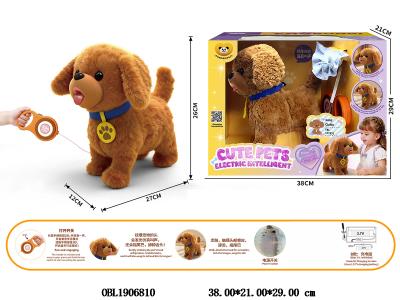 电动线控毛绒宠物 配USB线 3.7v锂电池包电_OBL1906810