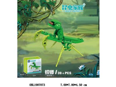 中英文版益智积木 螳螂 39PCS_OBL1907073