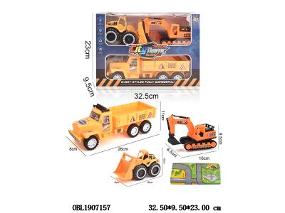 3只装惯性工程车 3色混装_OBL1907157