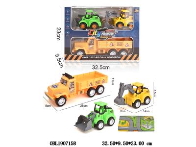 3只装惯性工程车 3色混装_OBL1907158