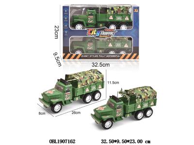 2只装惯性军事帆布车 4色混装_OBL1907162