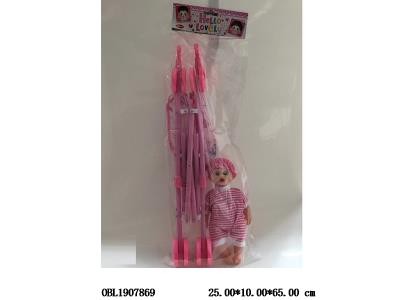 公仔推车 配12寸空身公仔 主体衣服一款一色_OBL1907869