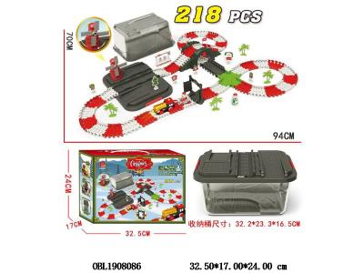 电动圣诞轨道车收纳桶套装 配1只电动火车 2*AAA不包电_OBL1908086