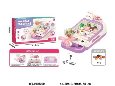 紫兔打珠机套装带灯光音乐 4*AA不包电_OBL1908290