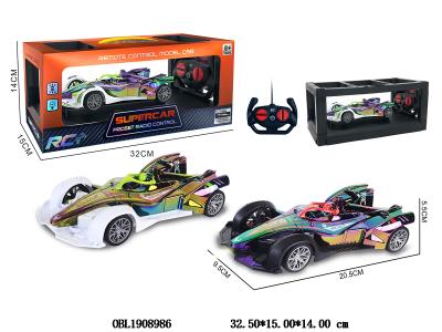 四通遥控方程式赛车 车身3*AA不包电 遥控2*AA不包电 2色混装_OBL1908986