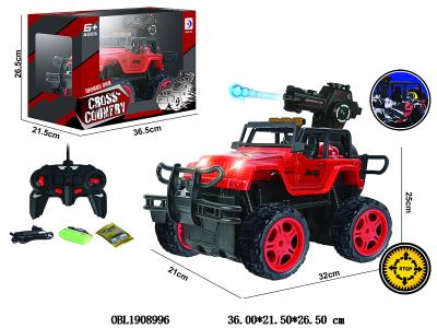 五通遥控仿真吉普车 带水弹 配USB线 车身3.7v锂电池包电 遥控2*AA不包电_OBL1908996