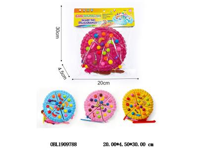 过家家食物切切乐套装 4色混装_OBL1909788