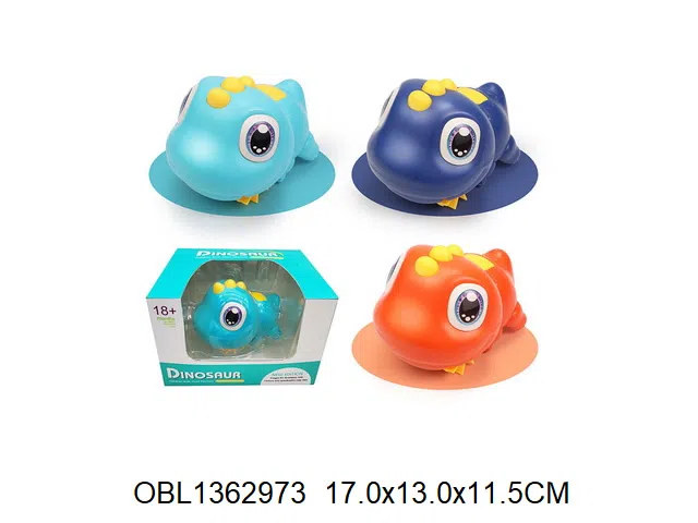 上链水陆两用恐龙 按压喷水 3色混装_OBL1362973