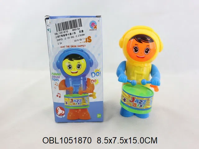 上链打鼓摇摆卡通小孩 多色混装_OBL1051870