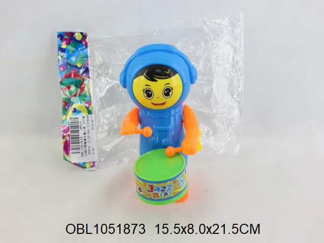 上链打鼓摇摆卡通小孩 多色混装_OBL1051873