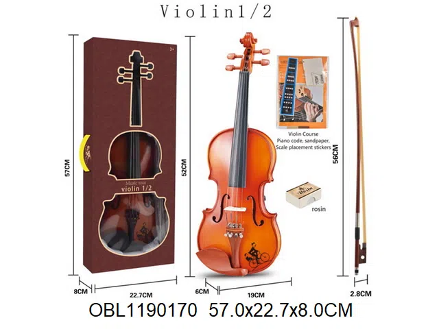 木质小提琴_OBL1190170