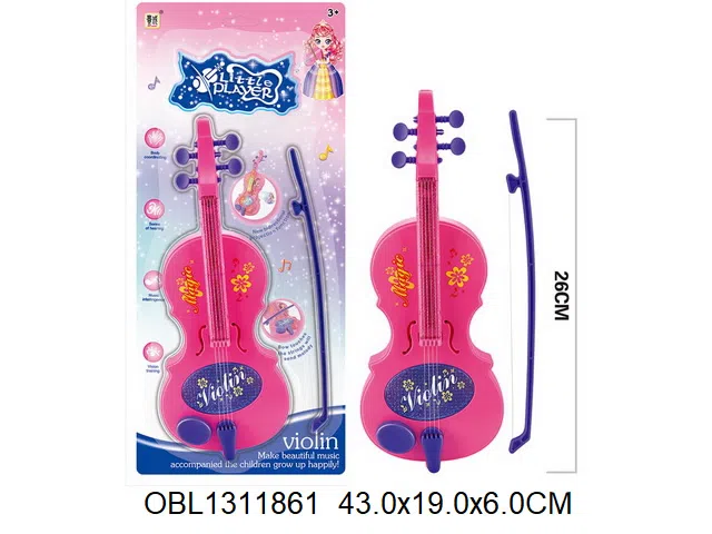 小提琴带灯光音乐 2*AA无包电_OBL1311861