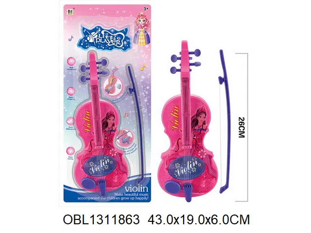 小提琴带灯光音乐 投影 2*AA无包电_OBL1311863