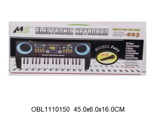 多功能电子琴带麦克风 无包电_OBL1110150