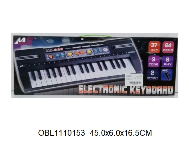 多功能电子琴带麦克风 无包电_OBL1110153