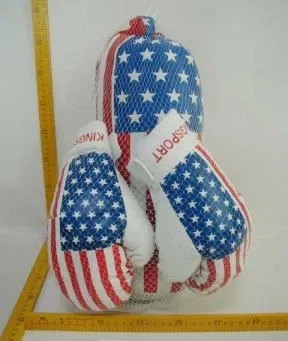 美国旗手套加沙包(配吊卡)_OBL073469