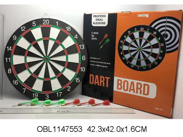 木制标靶配6支飞镖_OBL1147553
