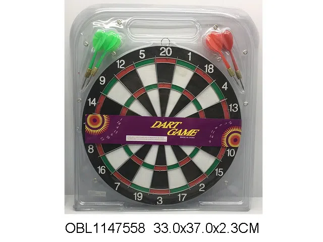 木制标靶配6支飞镖_OBL1147558